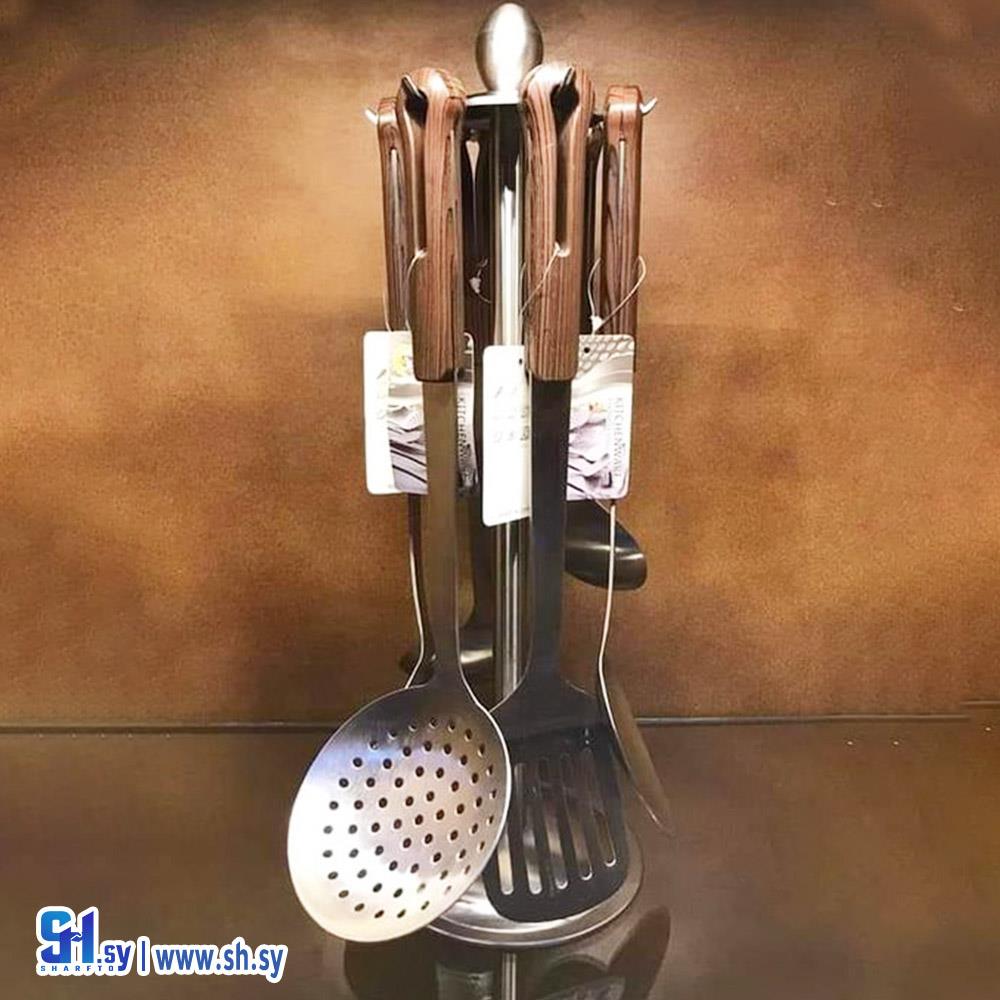 طقم ملاعق سكب كروم (القلعة للأدوات المنزلية)