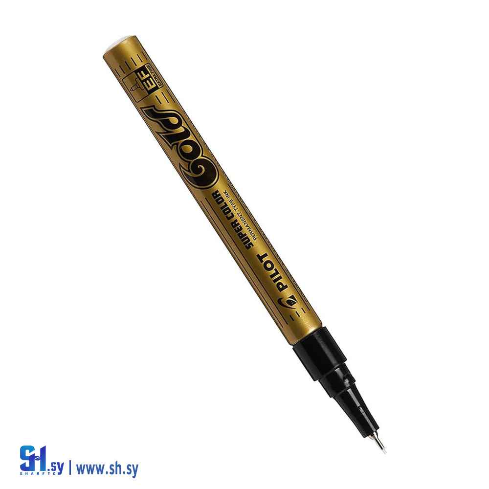 قلم الذهبي رأس رفيع (مكتبة الفنون)