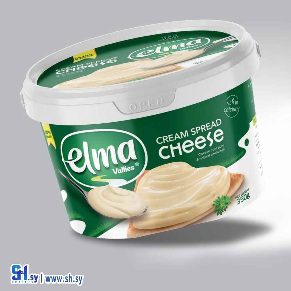 جبنة كريمية دهن 350غ (elma)