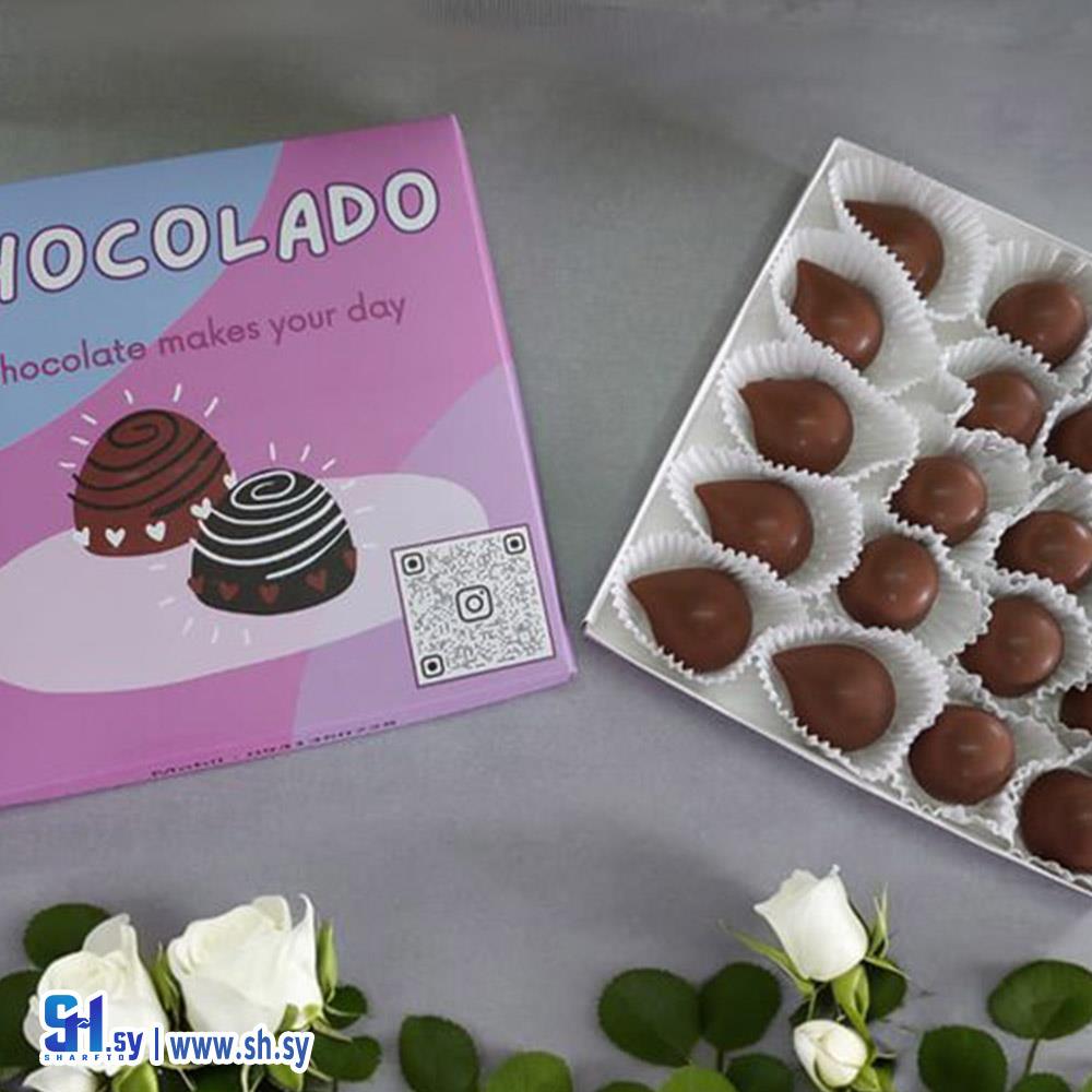 شوكولا ميلك بحشوة الغناش الابيض (Chocolado)