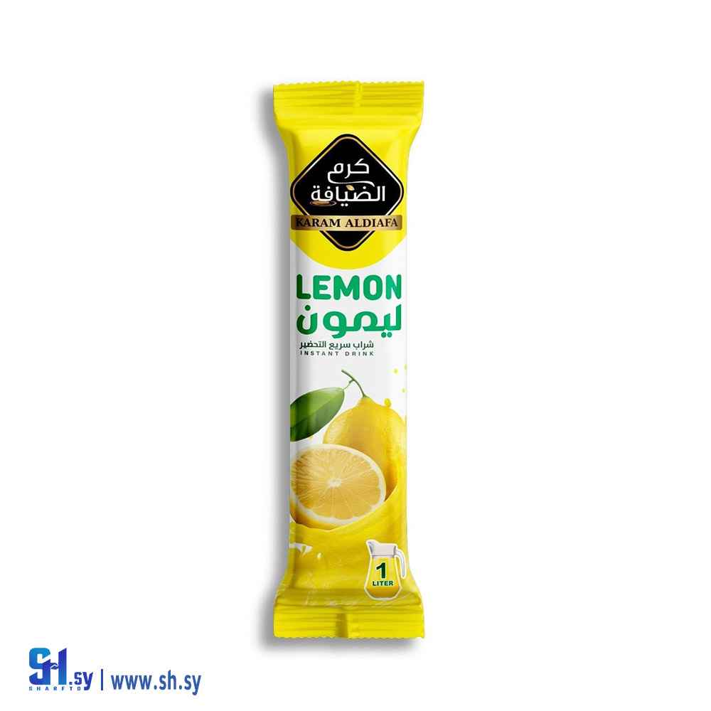 شراب بنكهة الليمون (كرم الضيافة)