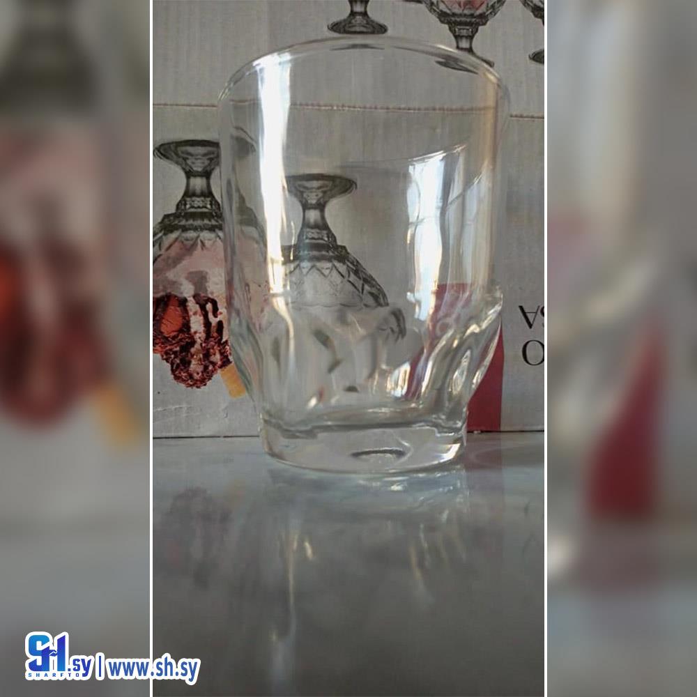 طقم كاسات زجاجية 5 (عصرونية المجد)