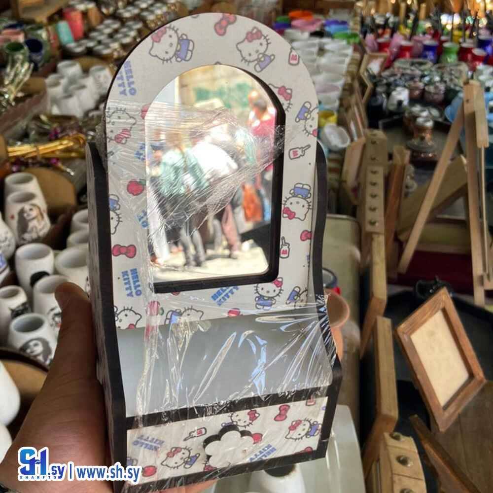 خزانة مكياج درج واحد (لوز وسكر)