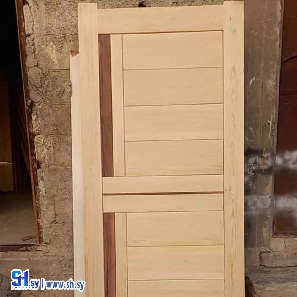 باب خشب تفصيل (النجار للديكور)