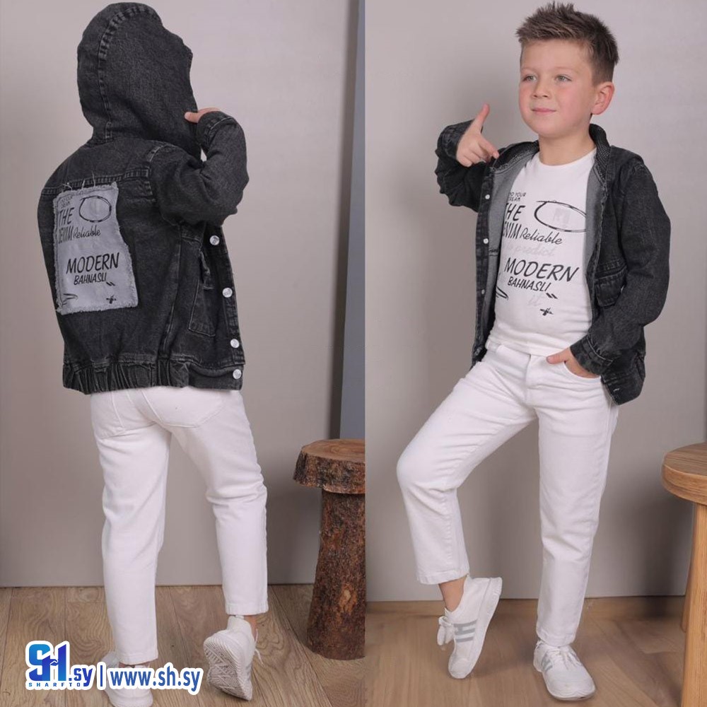 طقم صبياني موديل 3064 (ألبسة سوا)