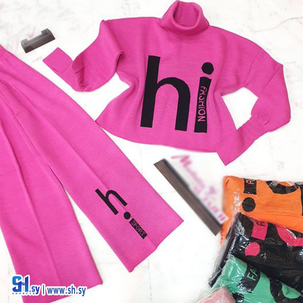 طقم تريكو نسائي (الجاجة)