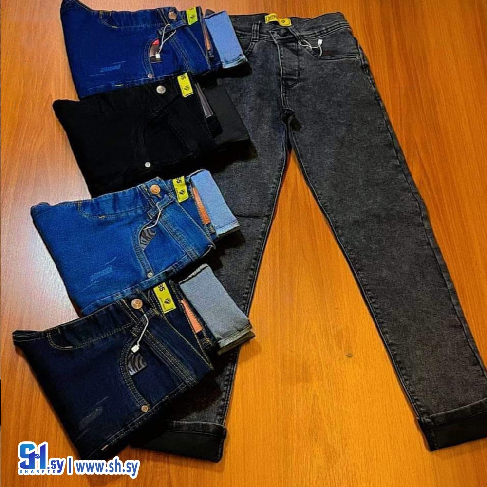 بنطال جينز رجالي موديل 204 (Anis fashion)