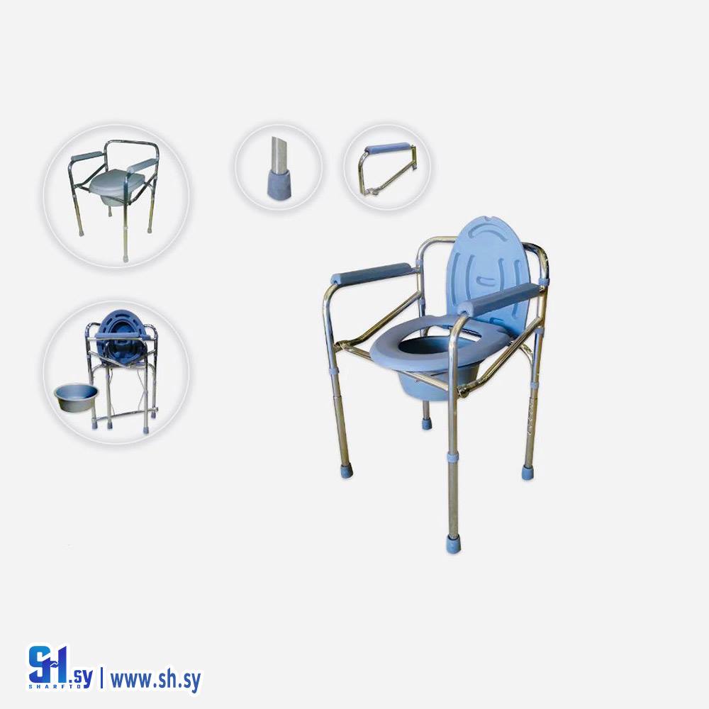 كرسي كروم بلا دولاب (شركة داماسكو للأجهزة الطبية)