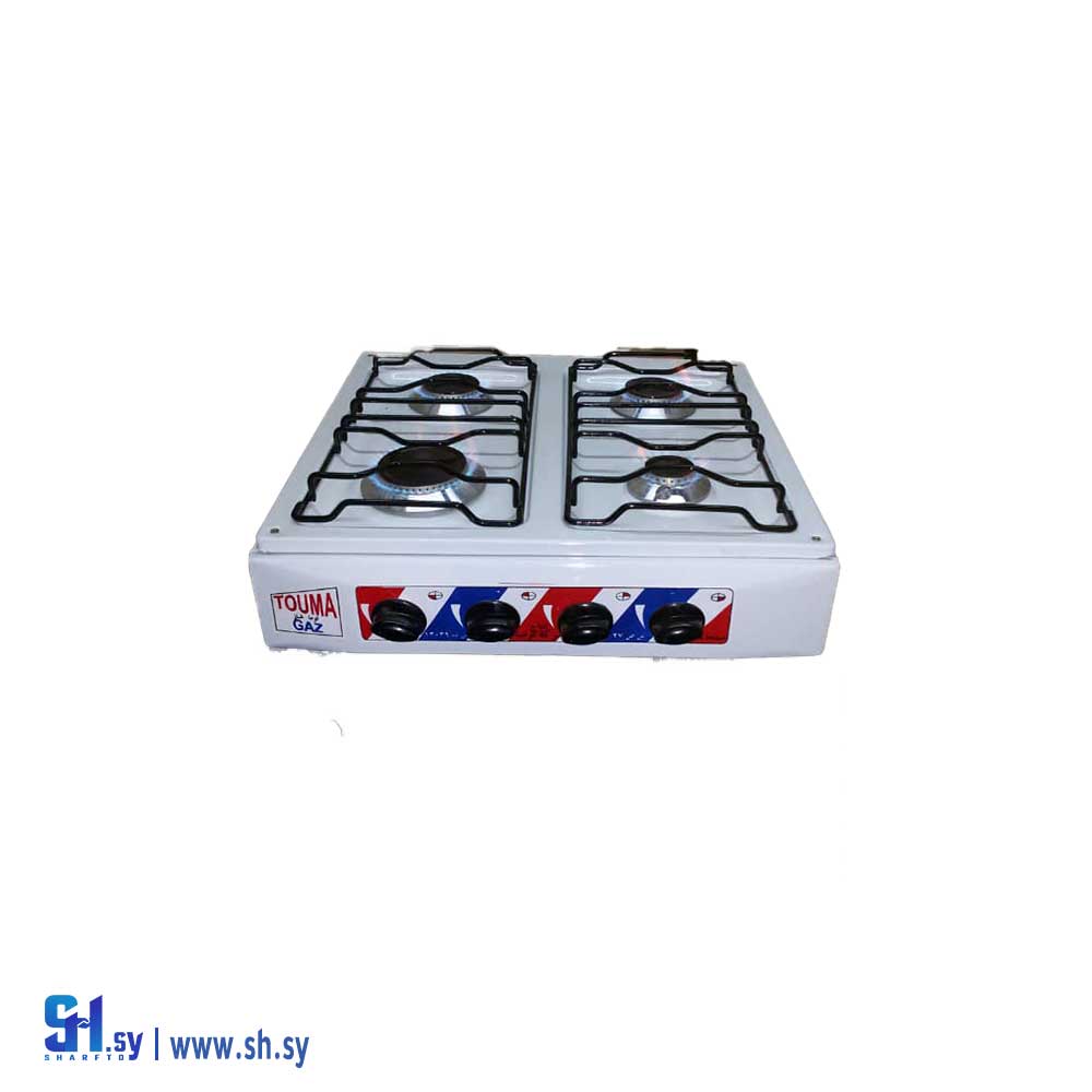 طباخ غاز 4 رؤوس (شركة صبحي وجورج توما)