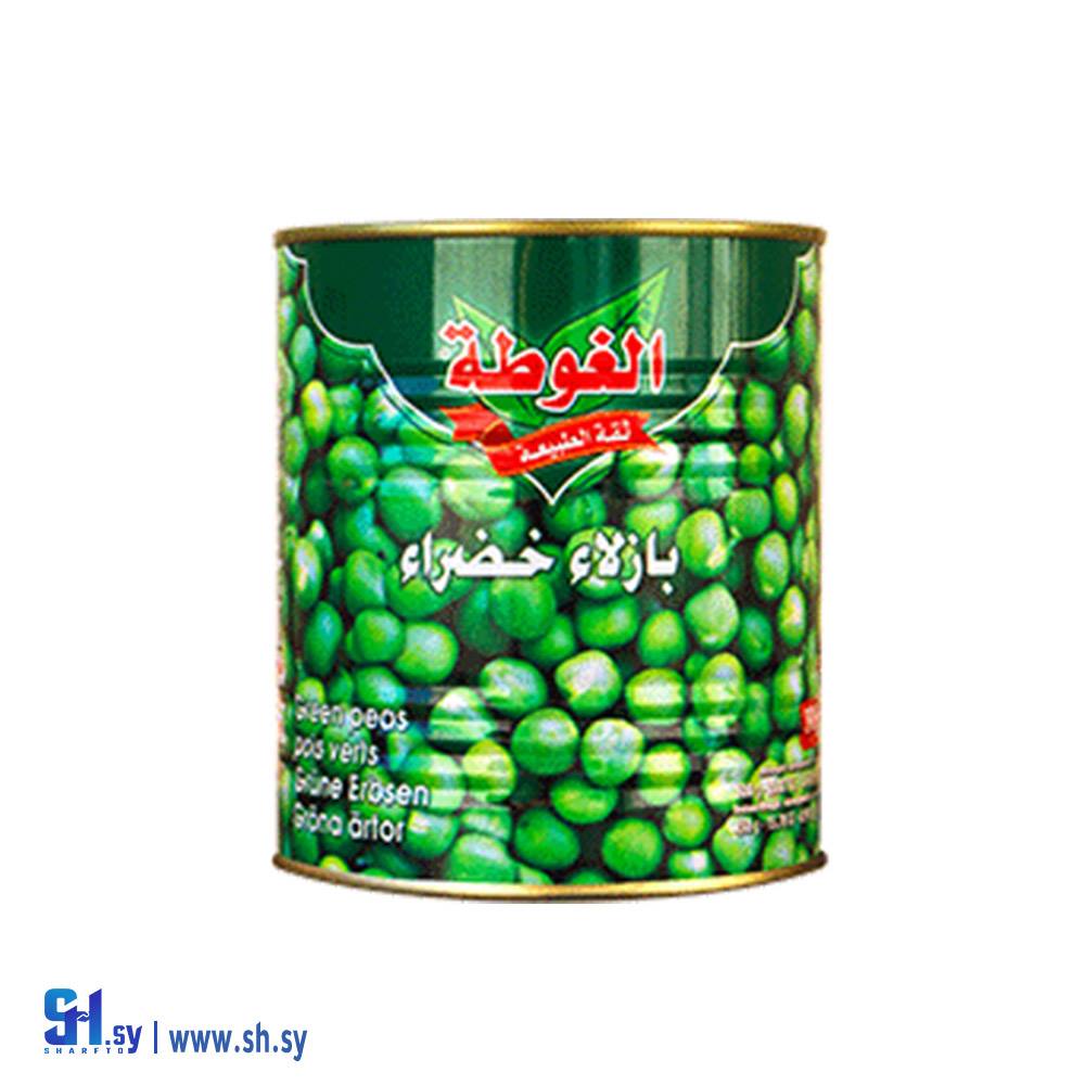 بازلاء خضراء 800غ (الغوطة)