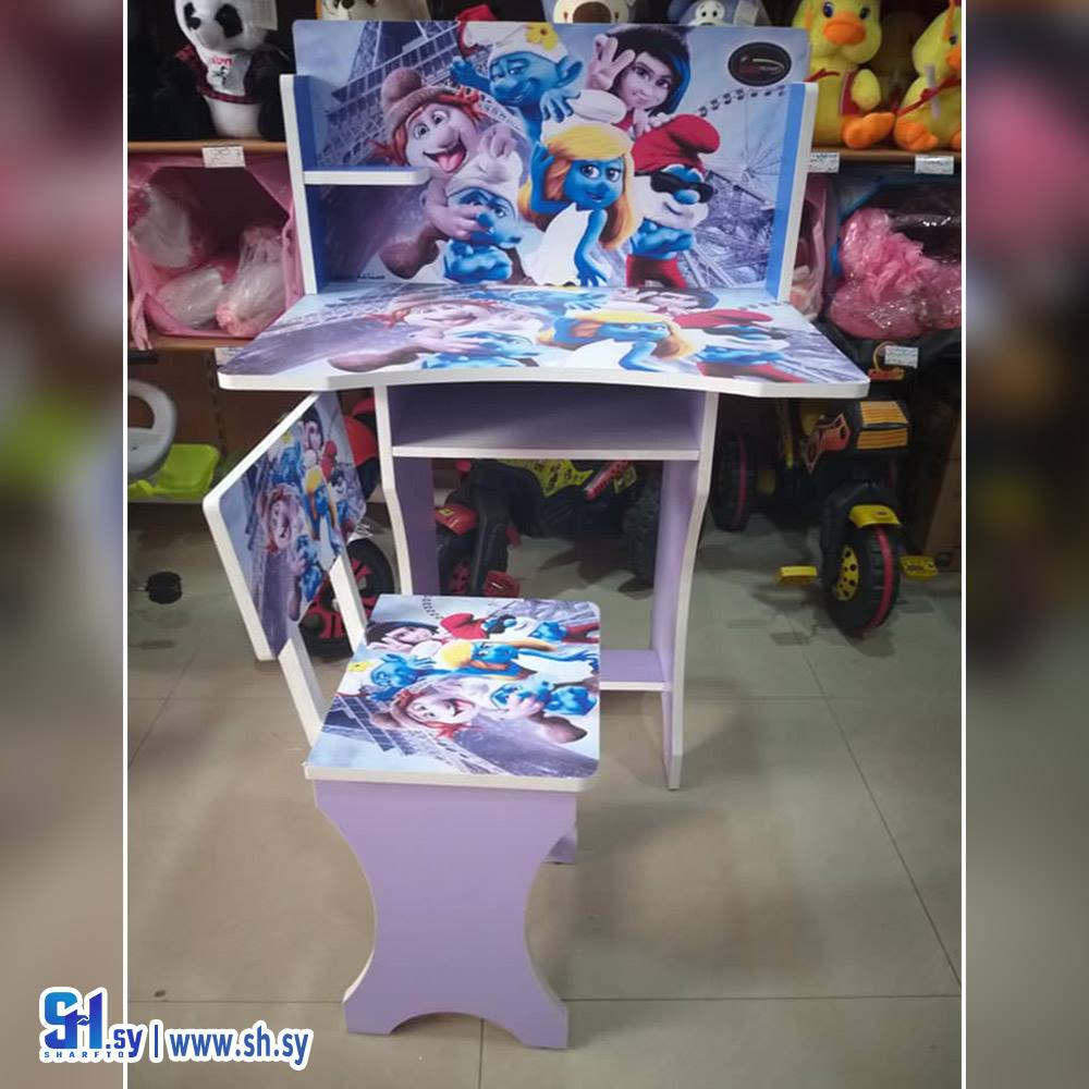 كرسي دراسة خشب 2 (الالعاب الذهبية)