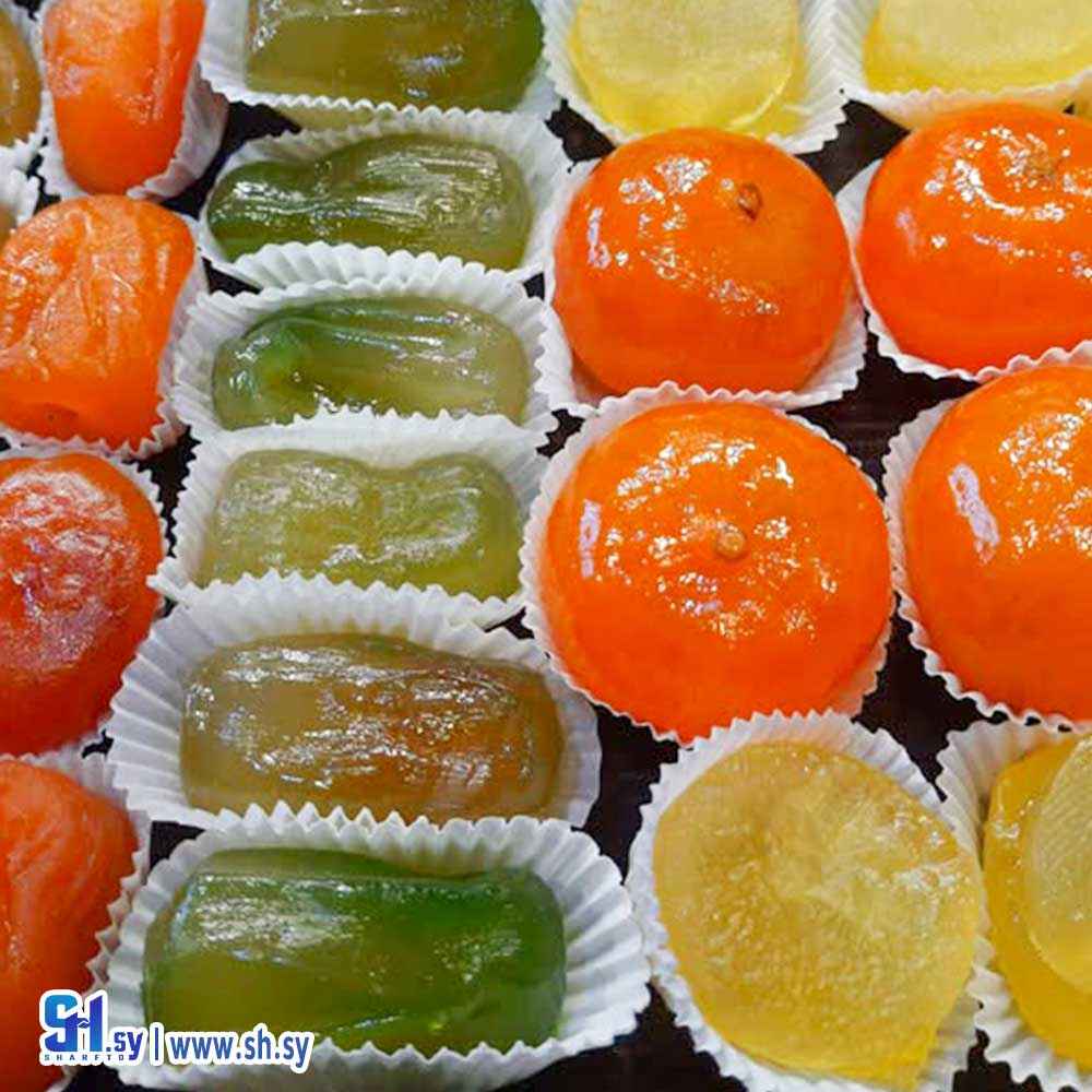 فواكه مجففة اكسترا سكر خفيف (سكر نبات)