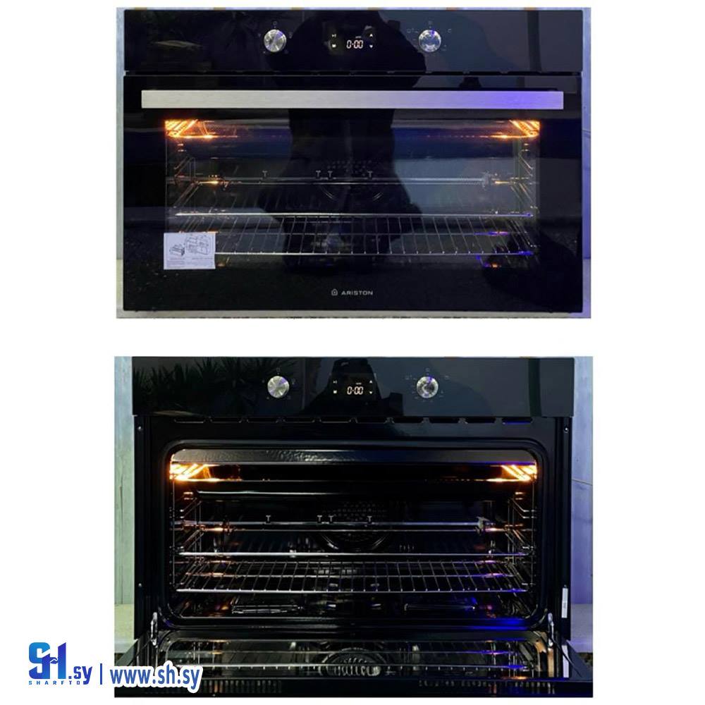 طقم غاز غطس ارستون الايطالية وفرن غطس ارستون اسود (تاج للأدوات الكهربائية)