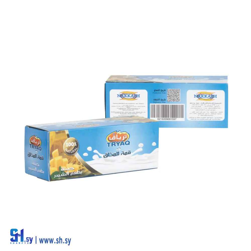 جبنة مطبوخة بطعم الشيدر 150غ ترياق (مؤسسة نكاش)