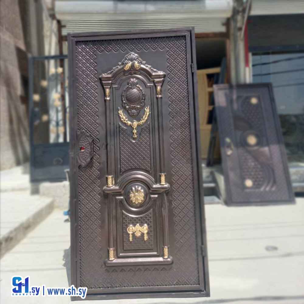 باب خارجي خشب تفصيل (النجار للديكور)