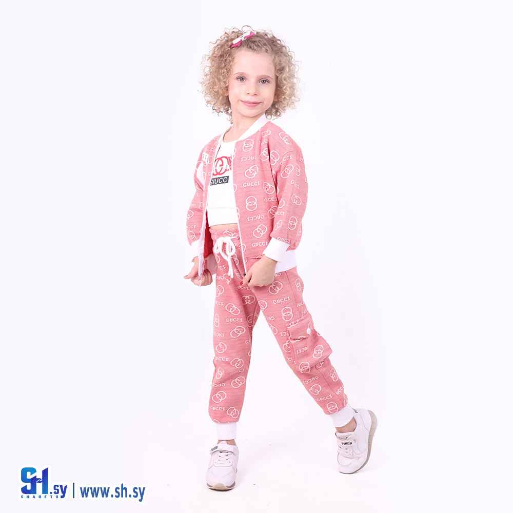 بيجامة بناتي موديل 5649 (زمار مود)