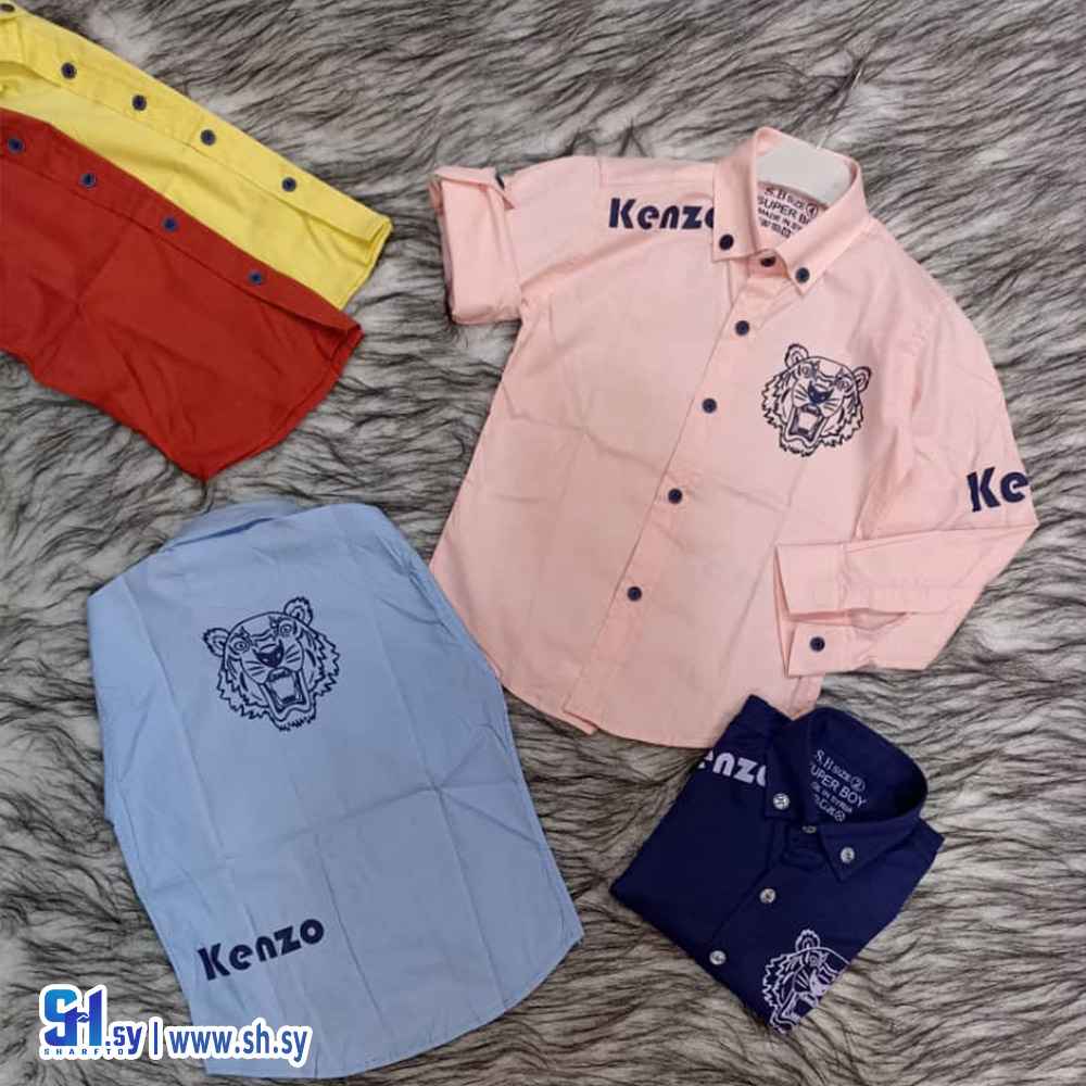 قميص ولادي بوبلين (كينغ)