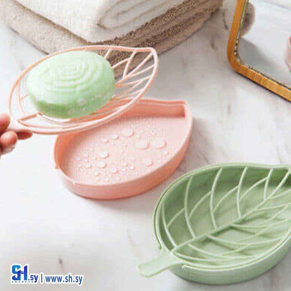 حمالة صابون شكل ورقة (جنى للأدوات المنزلية)