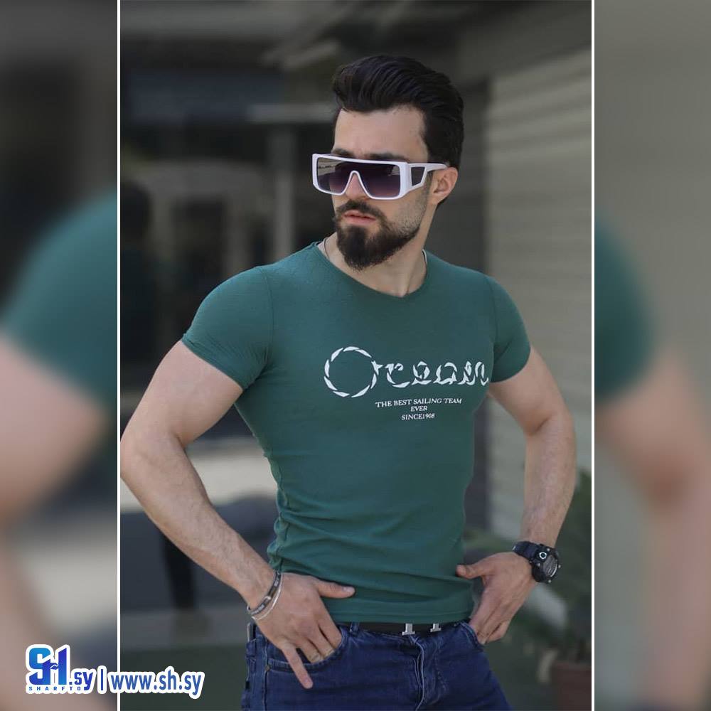 كنزة رجالي طبعة Ocean (ألبسة جود)