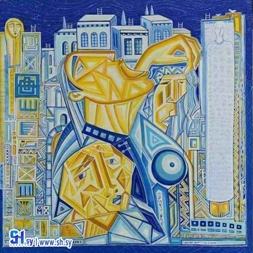 رسمة إكرليك على قماش 21 (AlFredo Shankan)