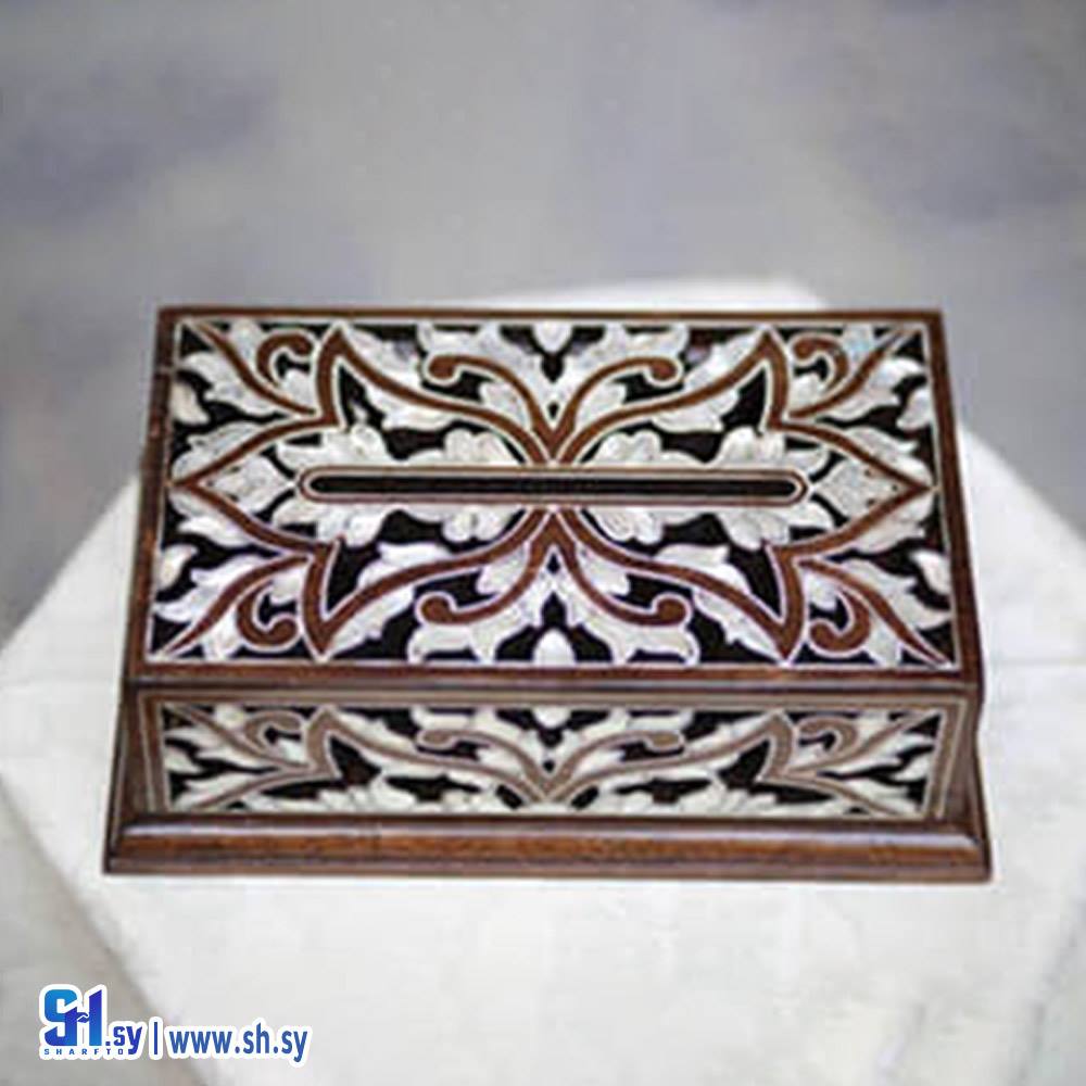 علبة محارم A013  (حاضنة دمر المركزية للفنون الحرفية)