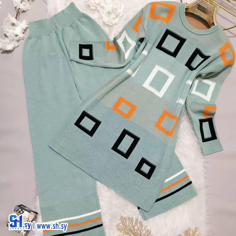 طقم تريكو نسائي موديل 2 (M.H.B)