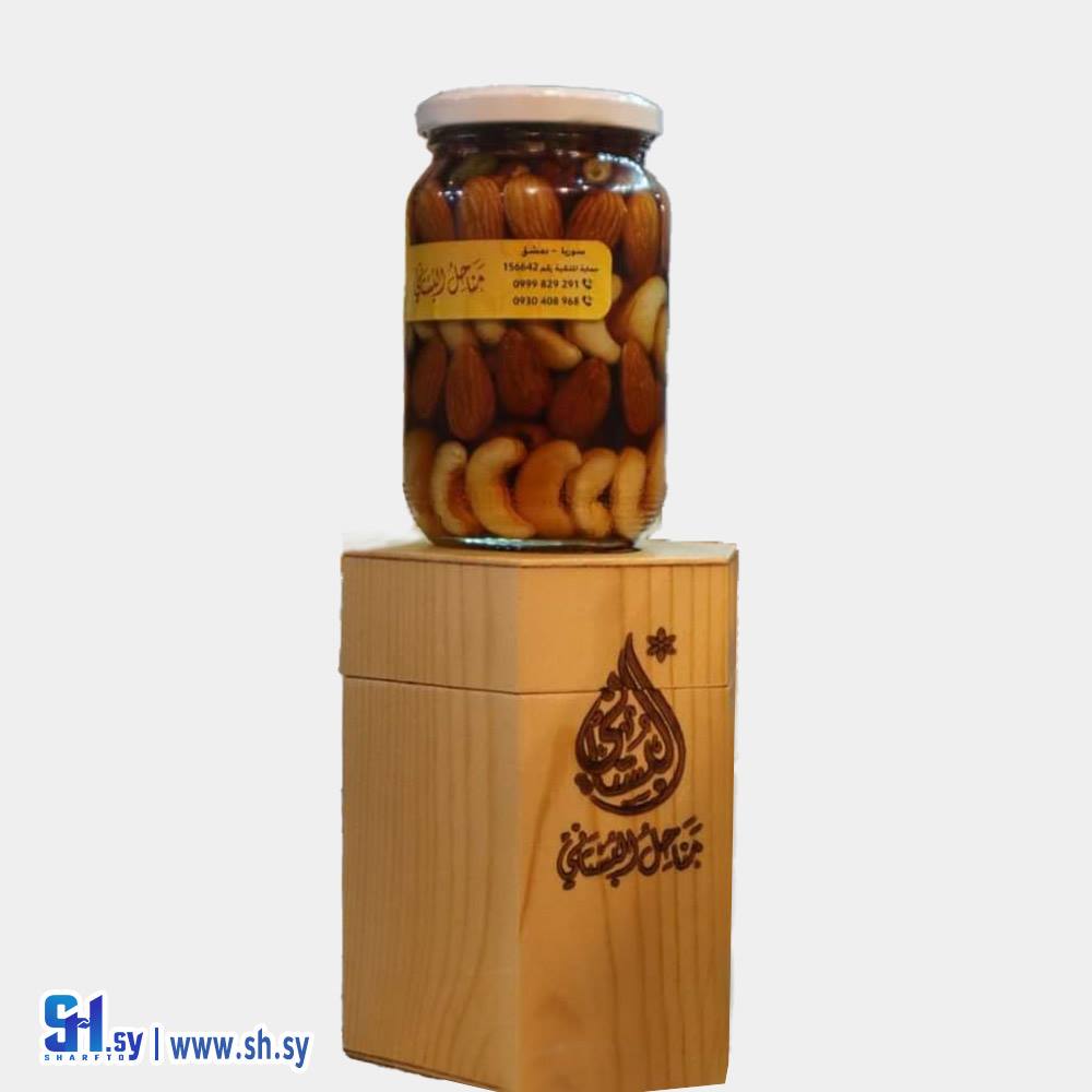 عسل بالمكسرات مطربان (مناحل البستاني)