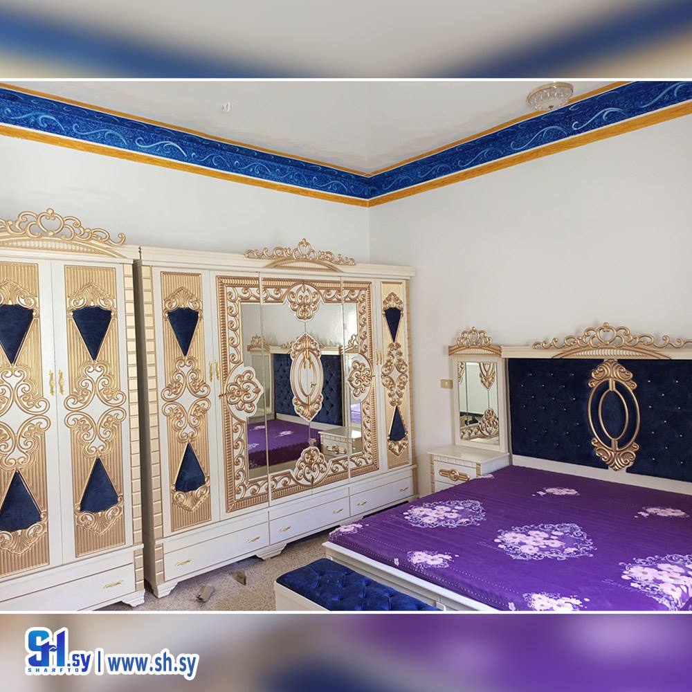 غرفة نوم موديل 5 (معرض الربداوي للموبيليا)