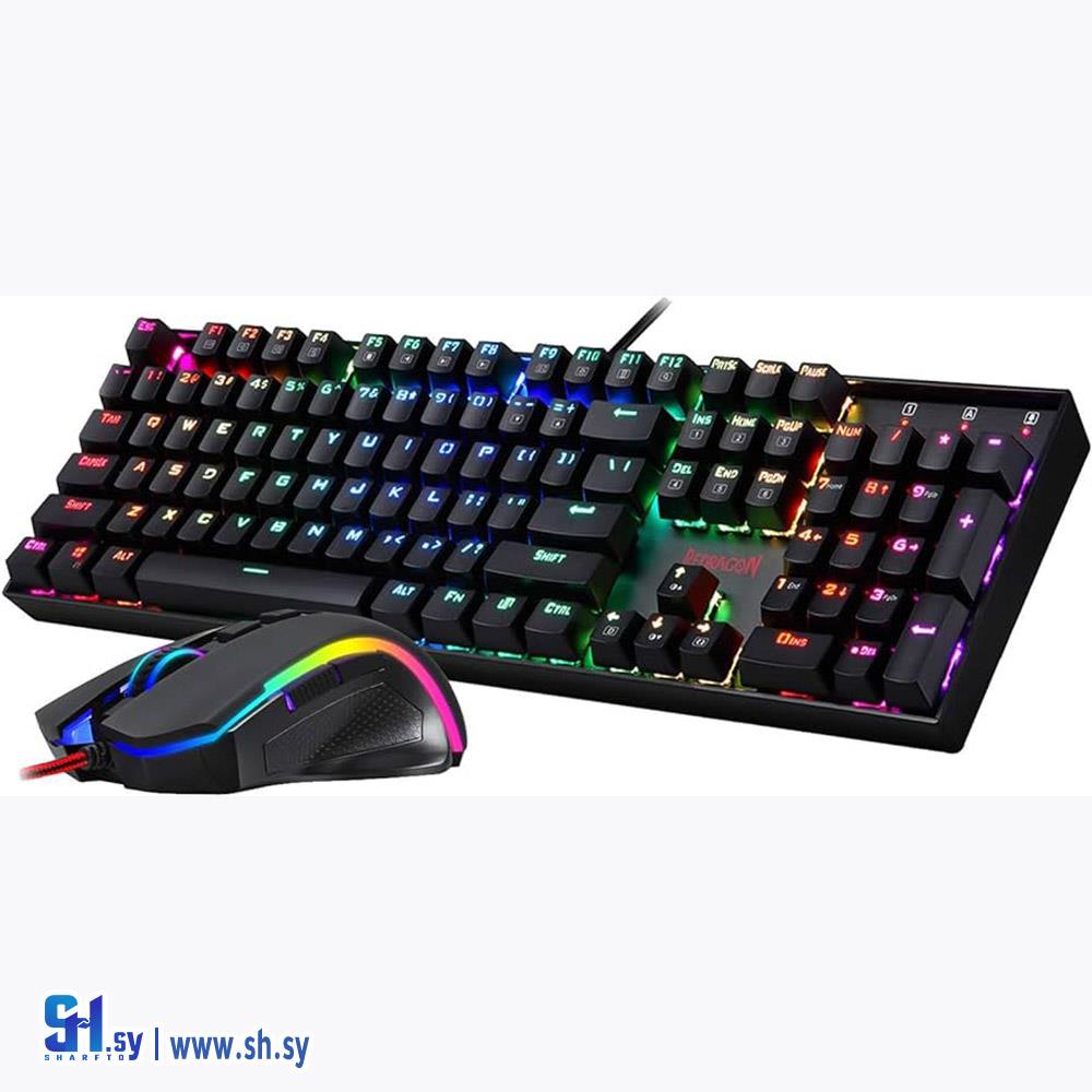 K551RGB-BA REDRAGON كيبورد مع ماوس (4Technology)