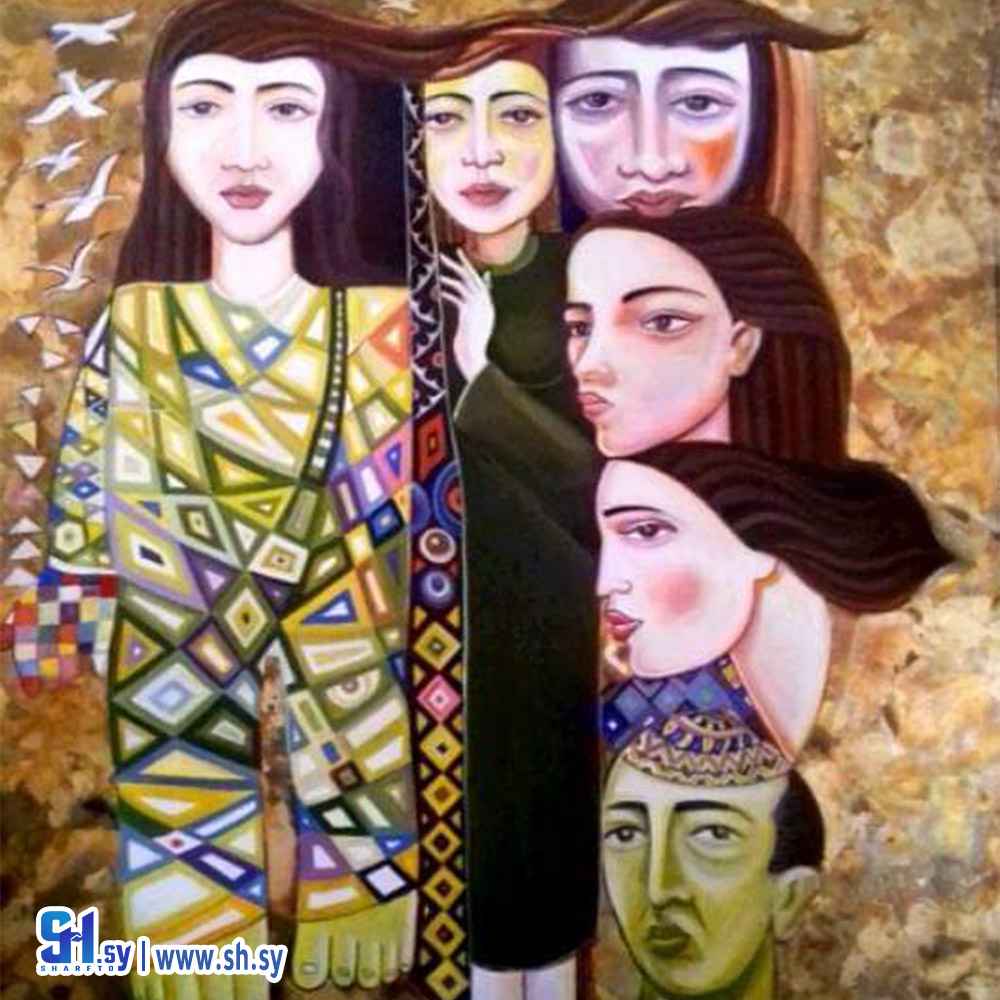 رسمة اكرليك على قماش 11 (AlFredo Shankan)