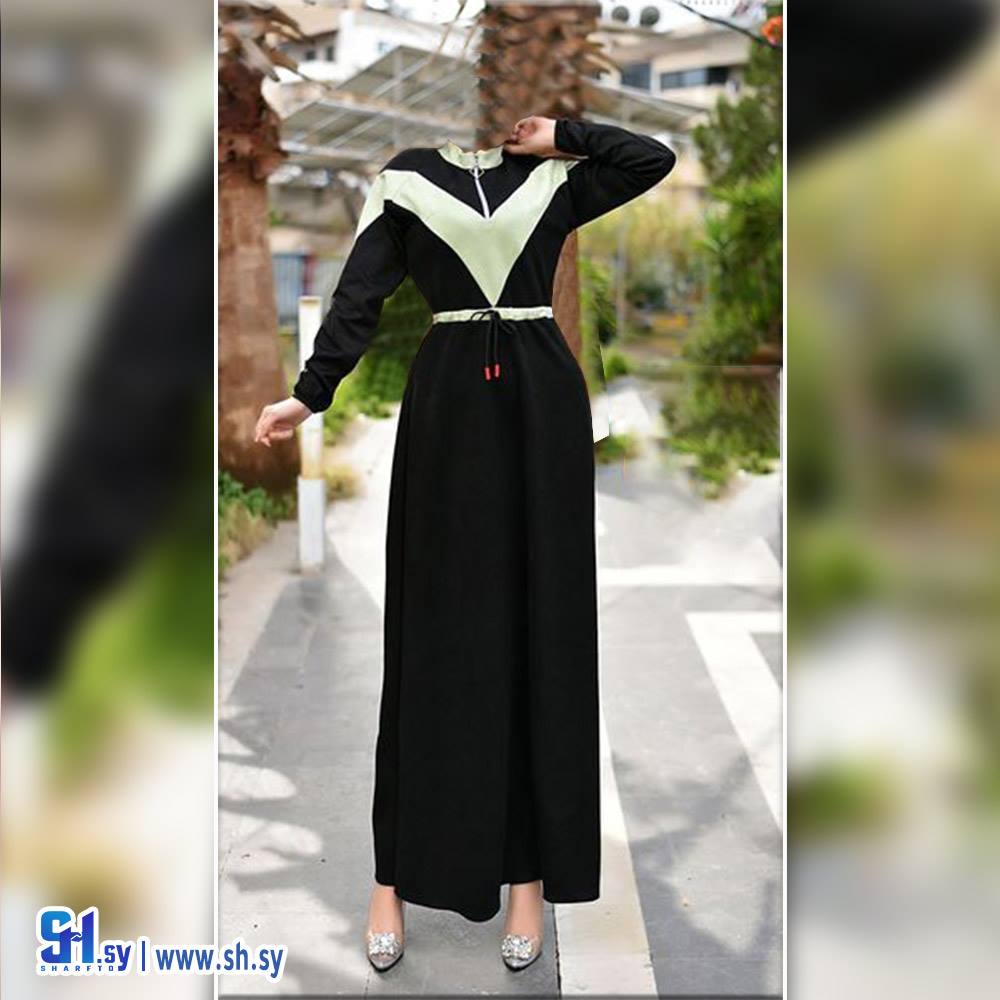 فستان شامواه طويل (أزياء الزهراء)