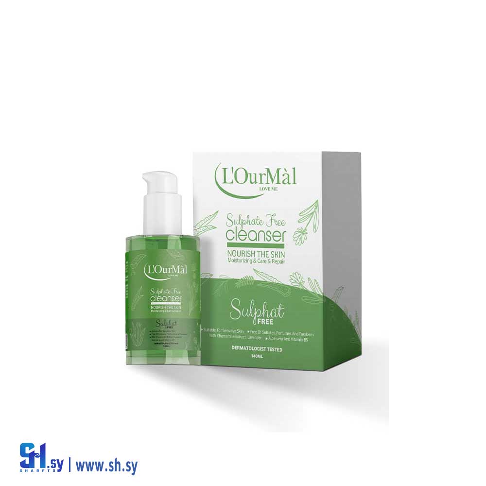 غسول البشرة اليومي الخالي من السلفات لورمال (Skinica)