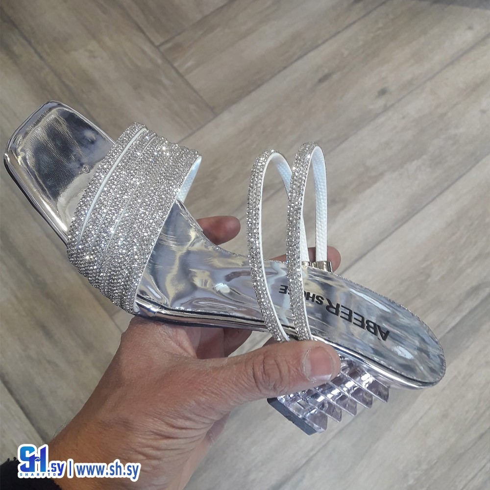 صندل نسائي كعب عالي (حازم للأحذية)