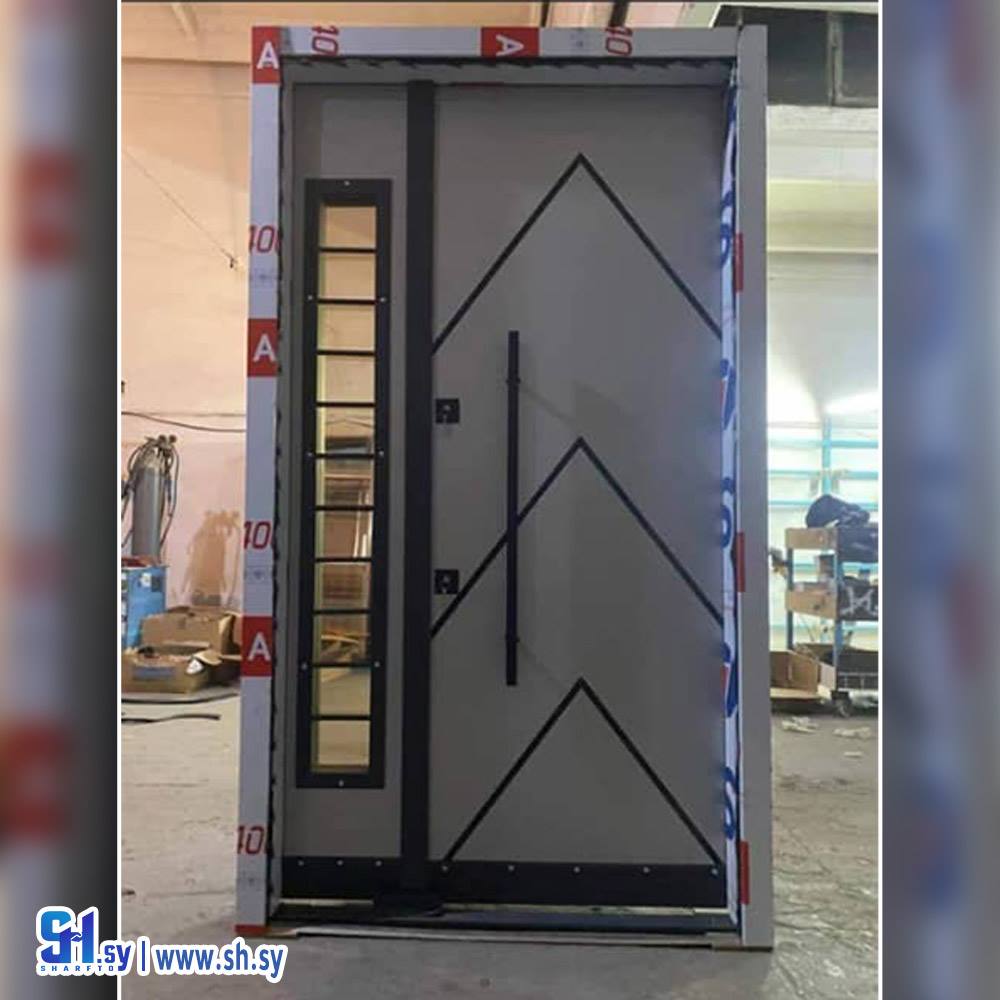 باب خارجي مصفح موديل تركي(عدوان اخوان للديكور)