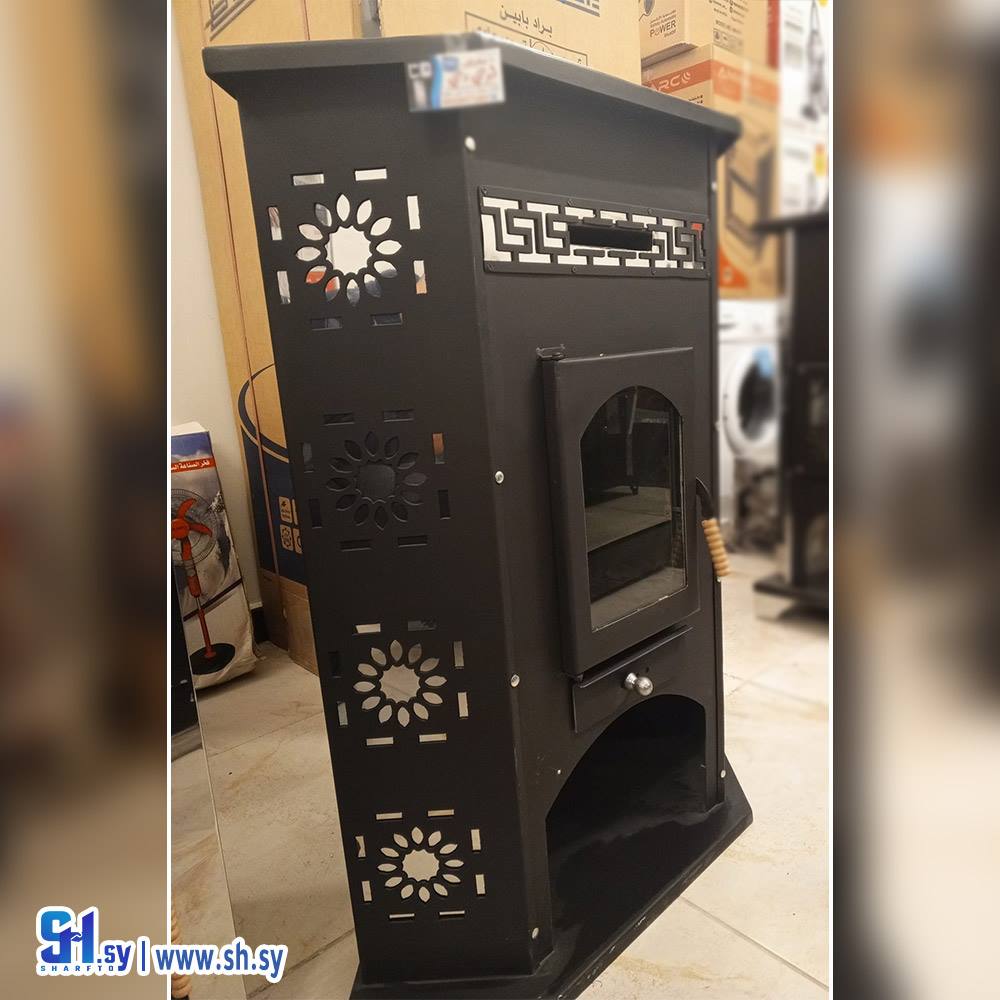 مدفأة حطب مزخرف(ثري دي)