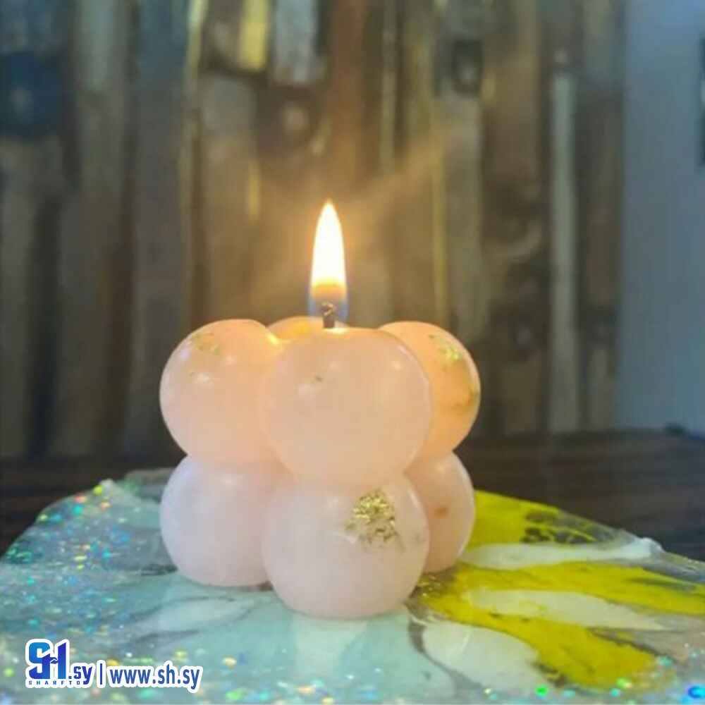 شمع ببلي صغير(Mayar hand made)