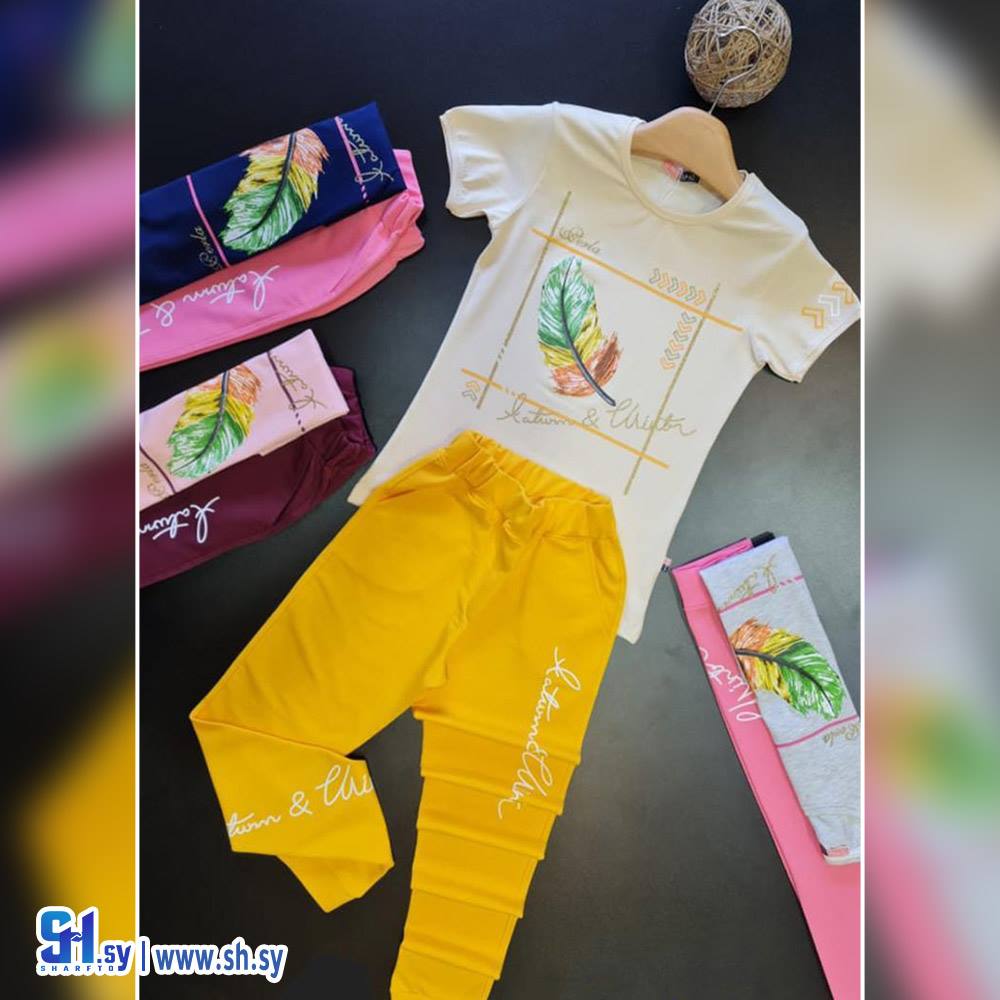 بيجامة بناتي موديل 1305(PERLA)