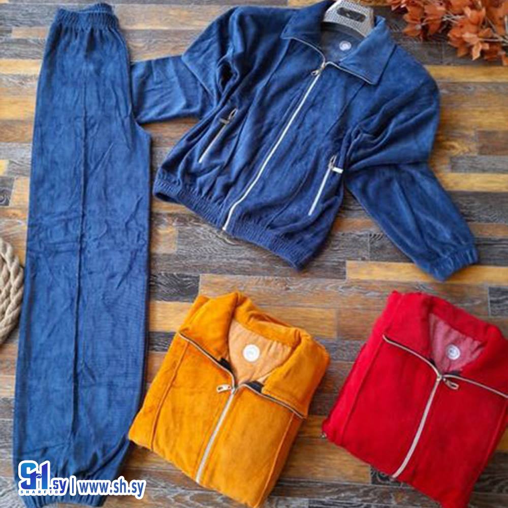 بيجامة موديل سحاب (Aiman Fashion)