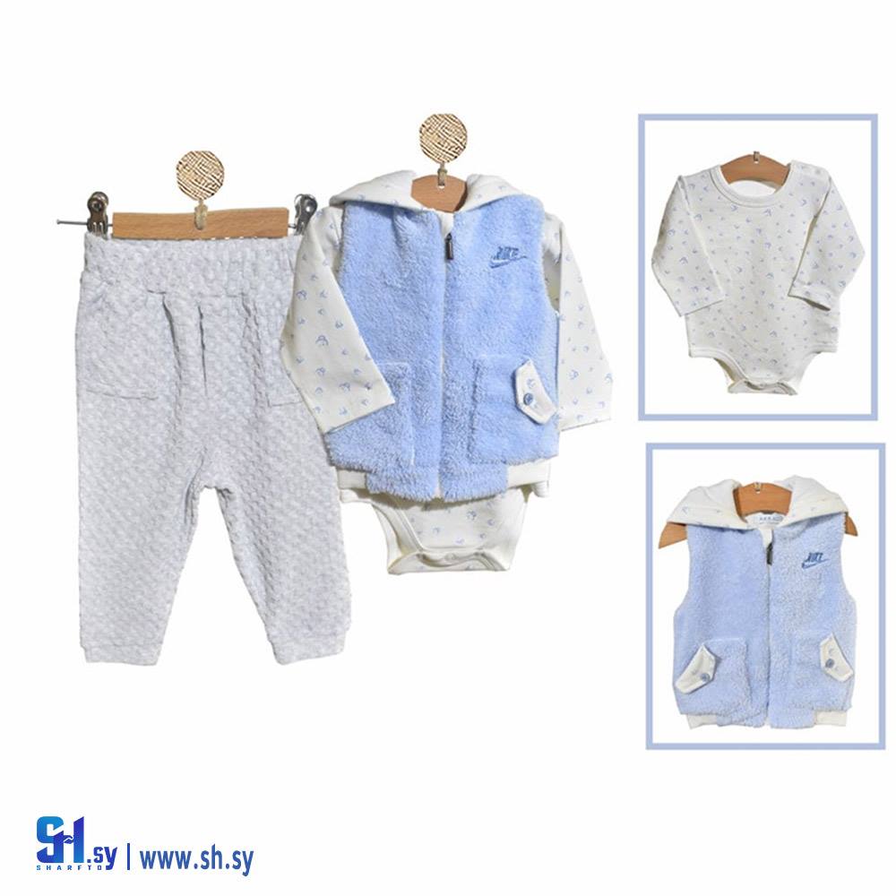بيجامة صبياني تطريز NIKE موديل 7193 (عقاد بيبي)