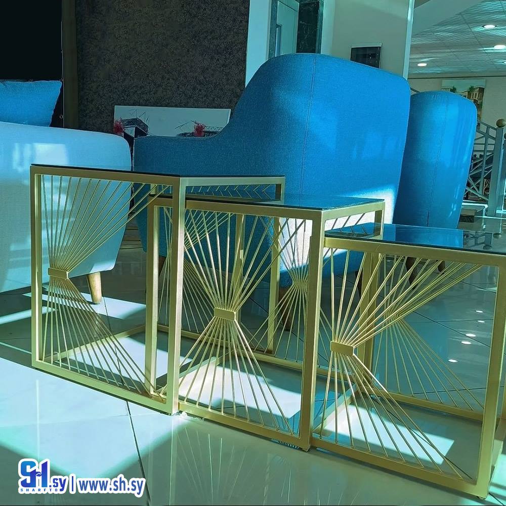 طاولة معدنية 9 (Paris home)