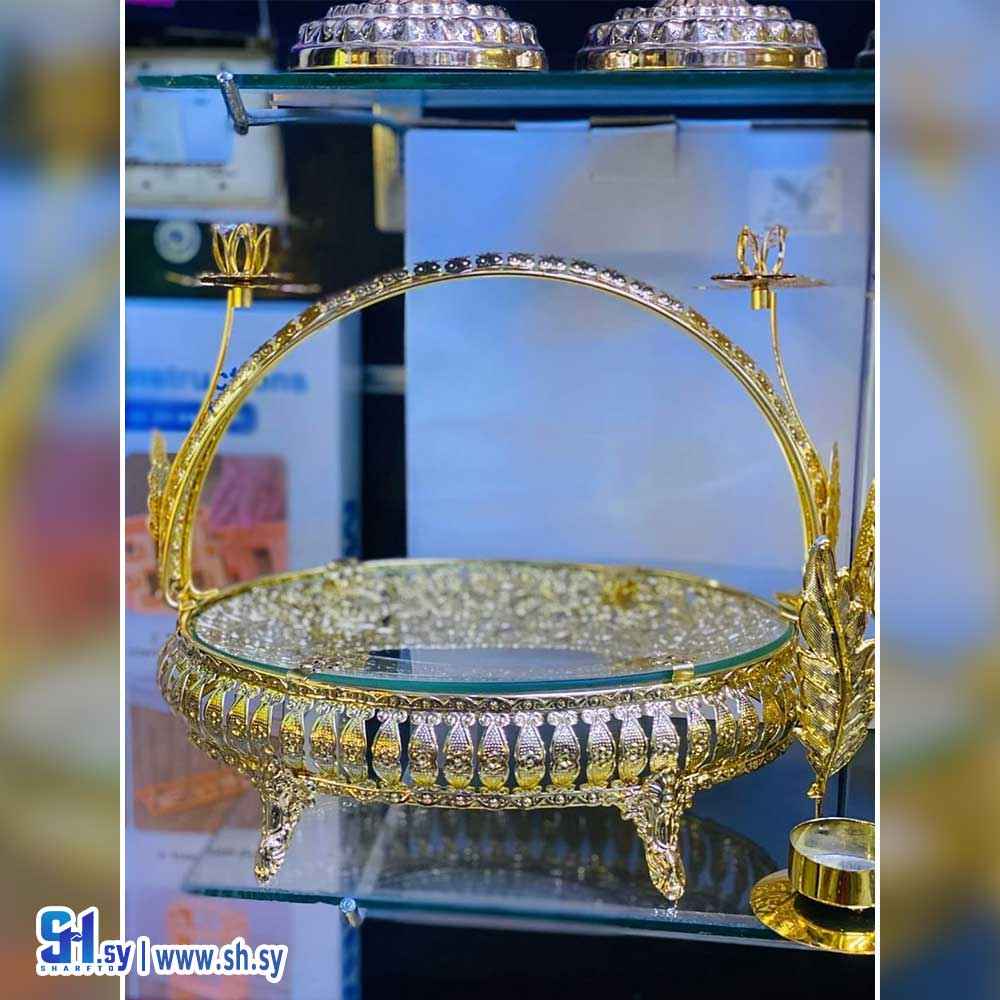 طبق ضيافة (كريستال)