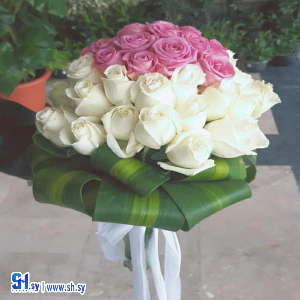 تزين باقات ورد(Moon rose)