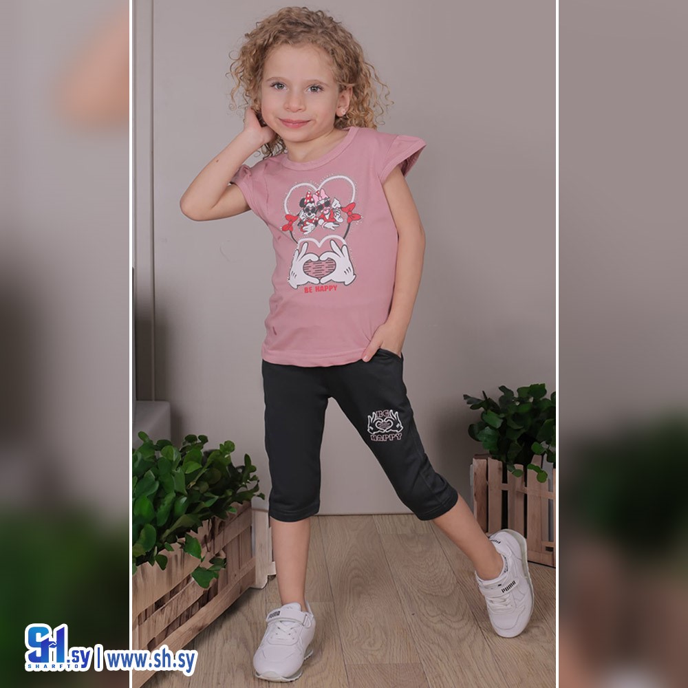 طقم بنتكور بناتي موديل 4201 (زمار مود)