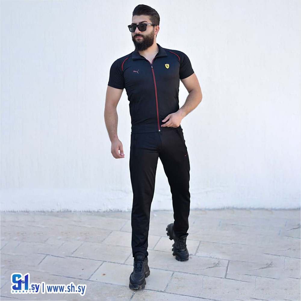 بيجامة رجالي نص كم (باور سبورت)