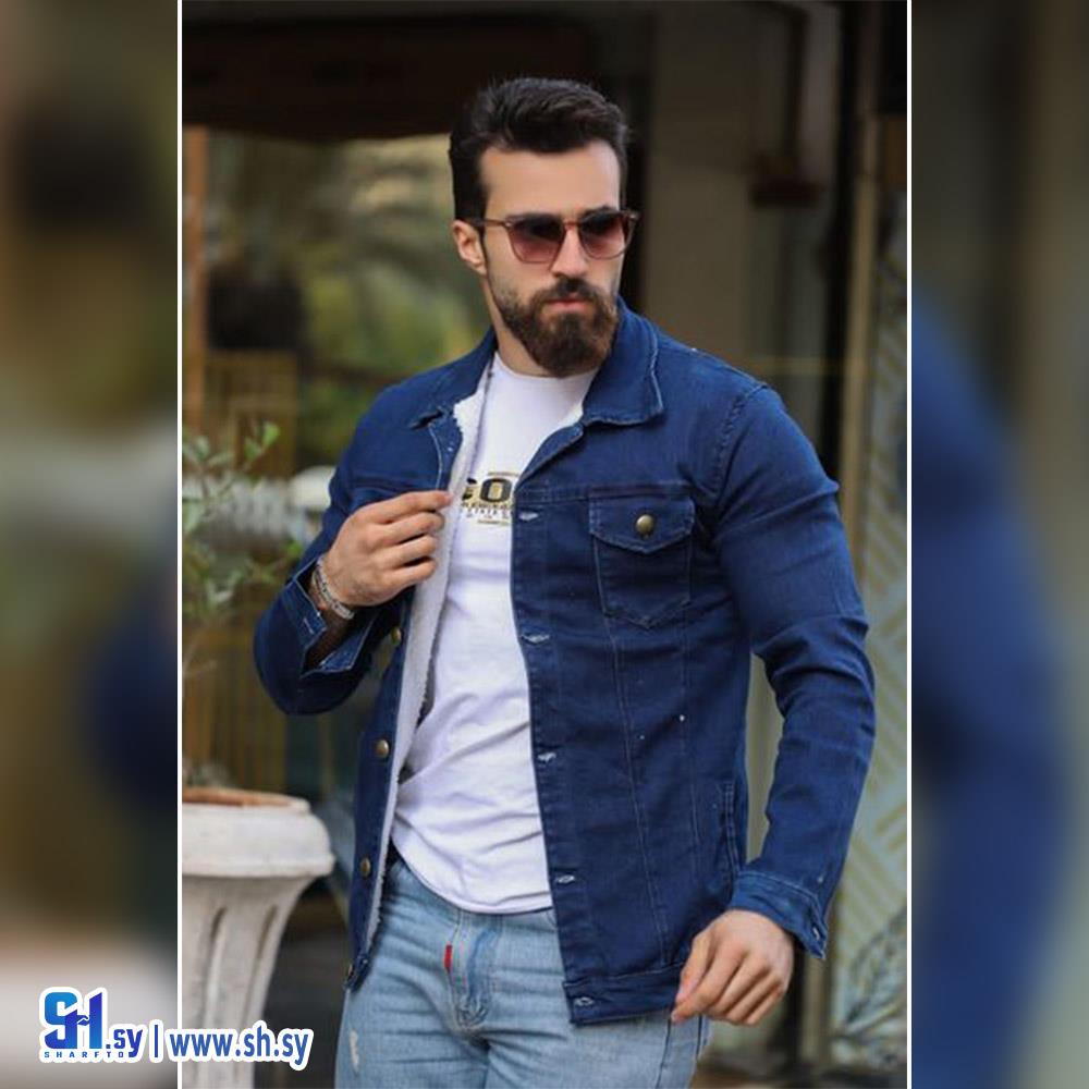 جاكيت جينز رجالي (جينزات صالح أبو غدة)