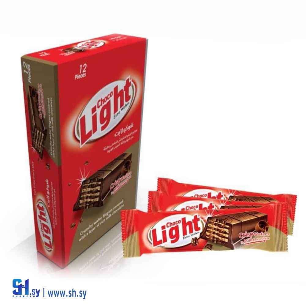 بسكويت شوكولا لايت بالشوكولا الكاكو (chello)