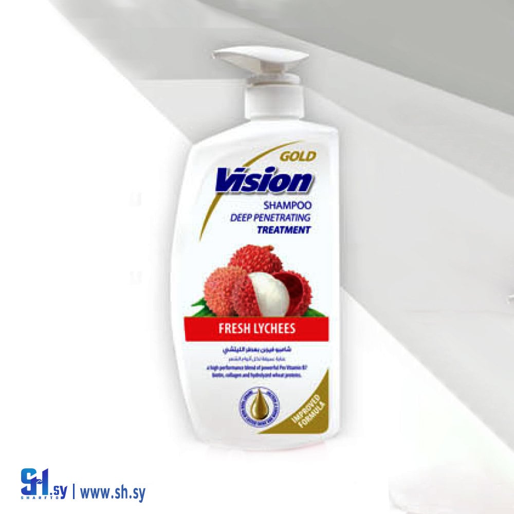 شامبو بخلاصة الليتشي 1000مل (فيجن)