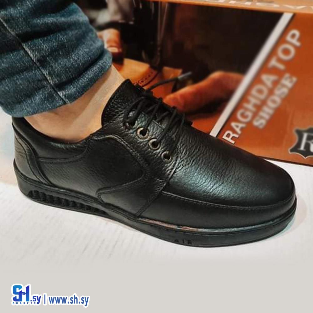 حذاء رجالي جلد طبيعي (Raghda Top)