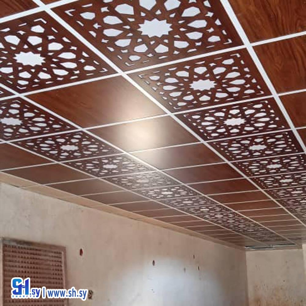 لأسقف المستعارة  بلاطات الارابيسك  (الكامل لتجارة مواد الديكور)