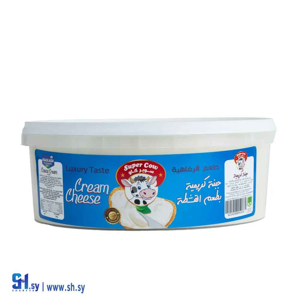 جبنة دهن (عبوة بلاستيكية) 3 كغ سوبر كاو (مؤسسة نكاش)
